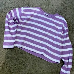 Zara crop boxy sweater